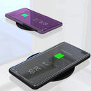 Bakeey Flip Plating Mirror Window Shockproof Full Cover Protective Case for Huawei P30 Pro