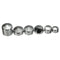 78pcs Chrome Bolt Toppers Cover Caps Kit For Harley Davidson Dyna Glide
