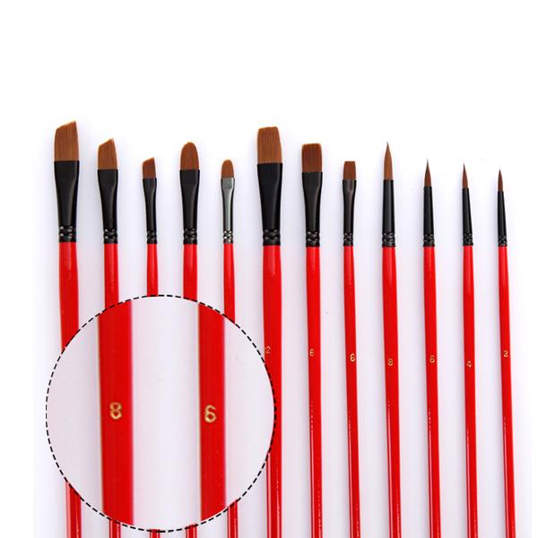 Zhuting B3601 36Pcs Canvas Curtains Multi-function Practical Writing Brush Suit