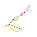 Abu Garcia Active Spinner 1PC 7g/12g Fishing Lure Artificial Hard Bait With Highly Reflective Sequi