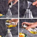 Olive Oil Sprayer Leak-Proof Oil Sprayer Vinegar Cooking Glass Bottles Dispenser Kitchen Cooking Baking BBQ Tool