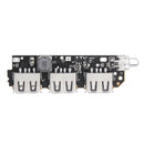 5pcs 5V 2.1A 3 USB Mobile Power Circuit Board  Boost Module For DIY Power Bank Lithium Battery
