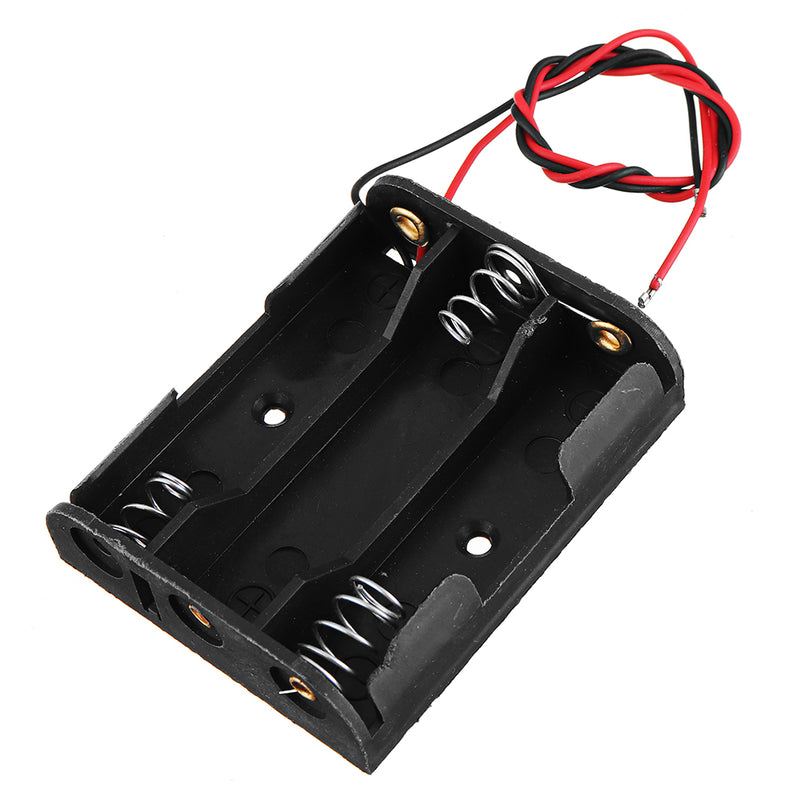 10pcs Blue DIY SMD Pentagram LED Flash Light Electronic Practice Kit With Battery Case