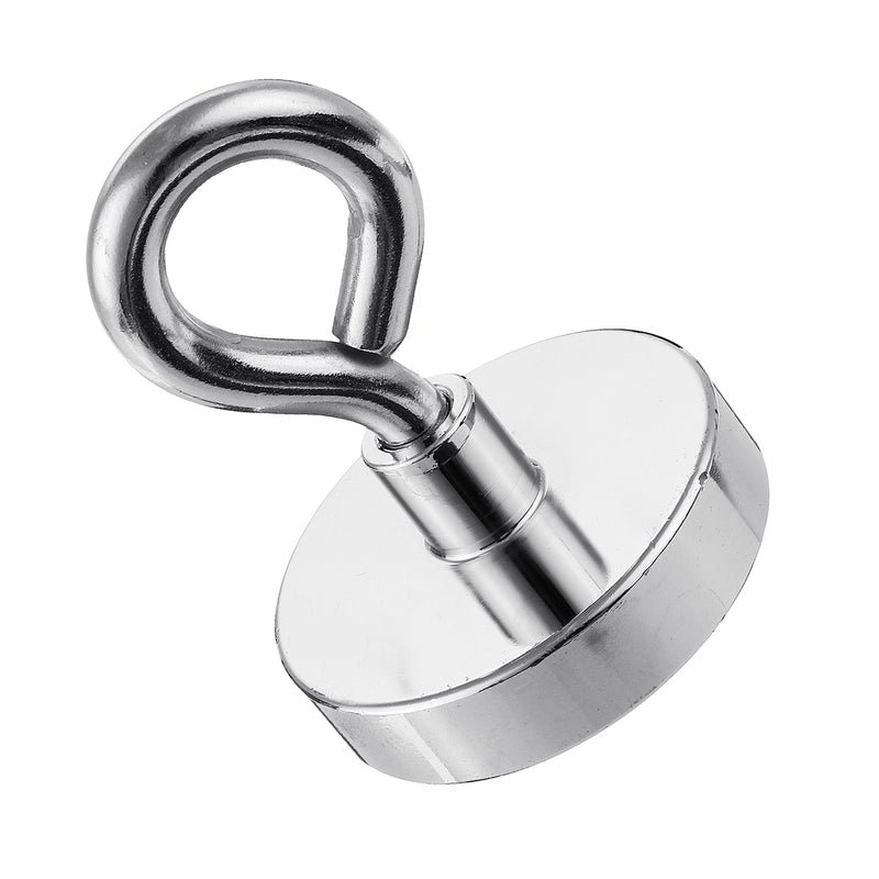 98KG D44mm Neodymium Magnet Metal Sea Treasure Search Fish Hunting Recovery Magnet