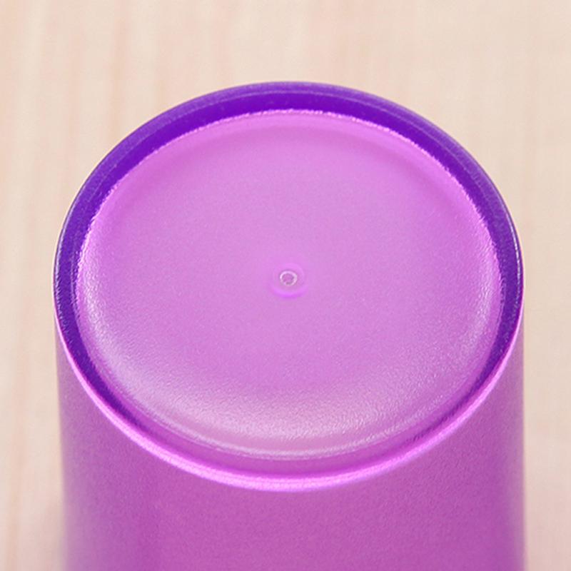 Honana WX Eco-friendly Japanese-style Thick Circular Cup Toothbrush Holder Cup Translucent