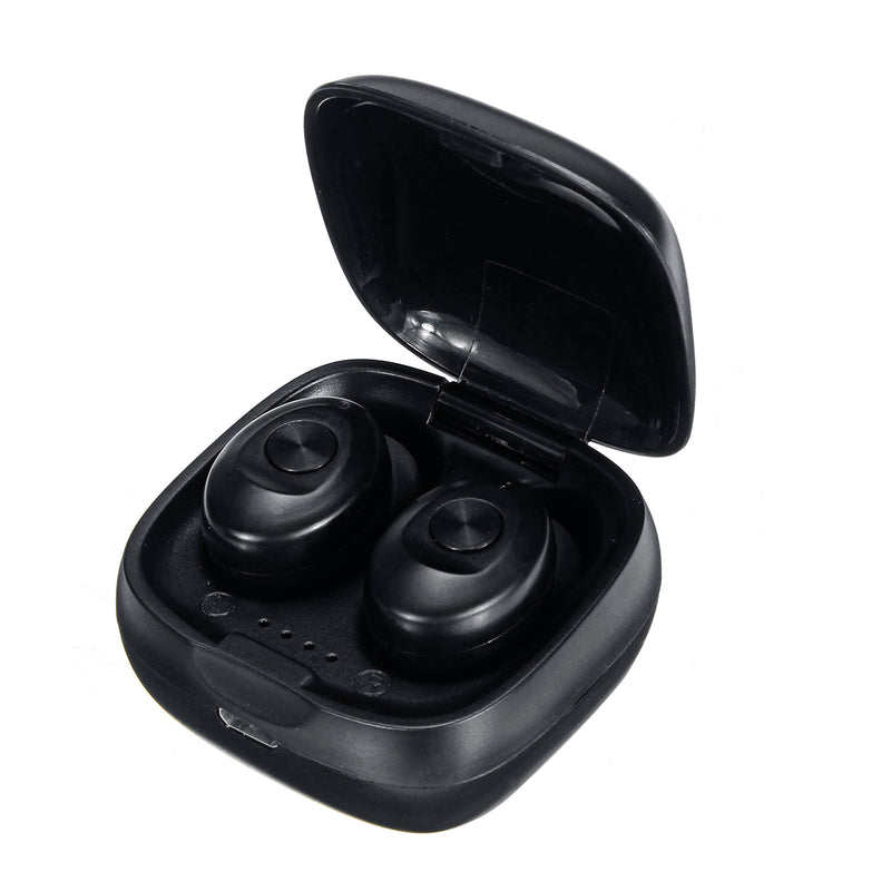 Mini TWS True Wireless bluetooth 5.0 Earphone 5D Stereo IPX5 Waterproof Headphone with Mic