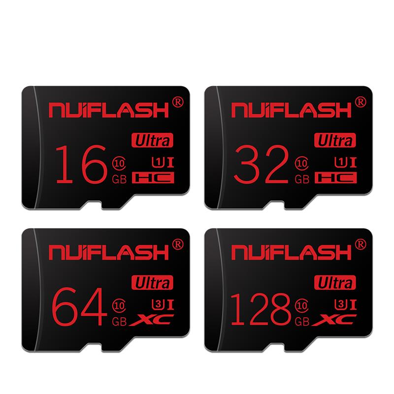 Nuiflash NF-TF 02 C10 Memory Card 16GB 32GB 64GB 128GB TF Card Data Storage Card for Phone Camera