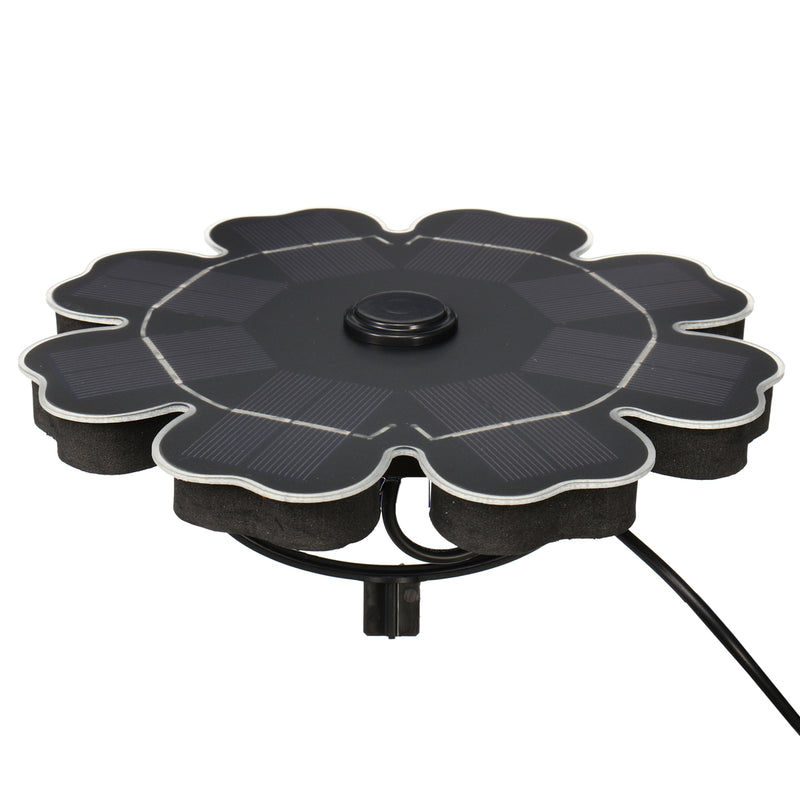 DC5-12V Solar Water Pump 2.5W Solar Powered Floating Bird Bath Water Panel Fountain Pump Garden Pond Pool