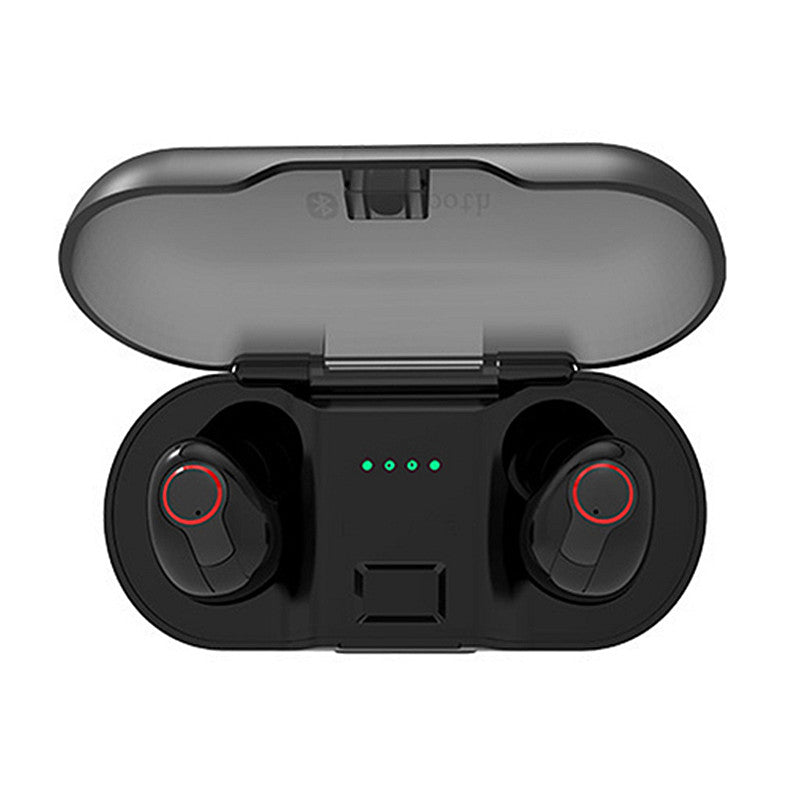 [True Wireless] Portable TWS bluetooth 5.0 Sports Earphone Noise Reduction IPX5 Waterproof With Mic