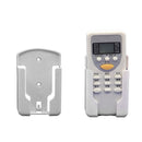 Universal Air Conditioner Remote Control Holder Wall Mounted Storage Box White