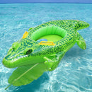 Inflatable Kids Baby Crocodile Swimming Ring Float Boat Seat Swim Pool Floaties