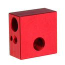Creality 3D M6 20*20*10mm Aluminum Hot End Heating Block For 3D Printer Part