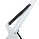 Flexible Swing Arm Clamp Mount Lamp Office Studio Home E27/E26 White Table Desk Light AC85-265V