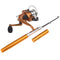 1.4M Aluminum Alloy Fishing Rod Portable Fishing Rods Pole +HIG2000 Spinning Wheel Set