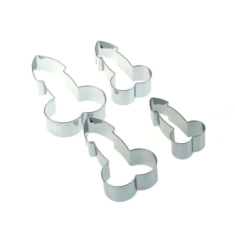 Honana Stainless Steel Willy Penis Cookie Cutter Baking Mold Biscuit Fondant Cake Mould Decorations