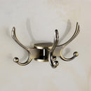 Honana Multipurpose Heavy Duty Solid MetaWall Mount Triple Swing Arms Hanging Hooks