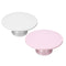 12 Inch Iron Round Revolving Cake Stand Pedestal White Pink Dessert Holder Wedding Party Decoration