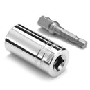 MOHOO 2 Pcs Socket Set 7-19mm Universal Key Tools Torque Ratchet Wrench Set