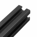 Machifit 350mm Length Black Anodized 2020 T-Slot Aluminum Profiles Extrusion Frame For CNC