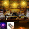 Battery And USB Powered Waterproof 8 Modes 120LED Starburst Sliver Wire String Light Party Home Decor