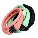 SAHOO Bicycle Lock Silicone Cable Lock Ring Type Anti theft Wear Resistant Locking Password Lock