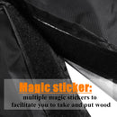 4FT Oxford Waterproof Firewood Rack Log Full Cover Anti-UV Dust Protector Cover