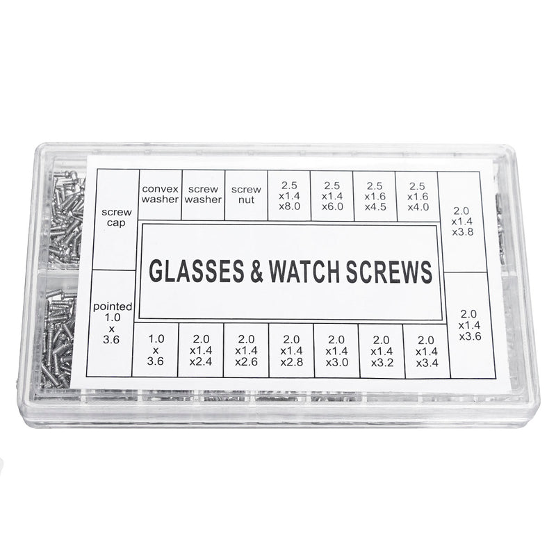 Pro Assortment Screwdriver Repair Tools Kit Tiny Eyeglass Sun Glasses Spectacles Screw Set