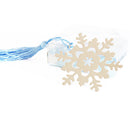 1X(Metal Book Marker Snowflake Bookmarks Wedding Supplies Pendant Gifts Tas