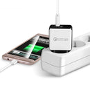 OLAF EU Plug QC3.0 Fast Charge USB Charger Wall USB Power Adapter for Samsung Xiaomi Huawei