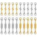 20Pcs Magnetic Clasps For Jewelry, Magnetic Necklace Extender Clasps And Cl