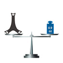 Flat One-Handed Manipulator Flat One-Handed Operation Strap Triangular Fixe