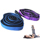 2M/6.6Ft Yoga Stretch Strap Aerial Yoga Anti-Gravity Rope With Grip Loops F