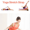 2M/6.6Ft Yoga Stretch Strap Aerial Yoga Anti-Gravity Rope With Grip Loops F