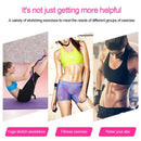 2M/6.6Ft Yoga Stretch Strap Aerial Yoga Anti-Gravity Rope With Grip Loops F