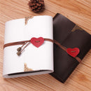 Pu Leather 30 Black Paper Sheets Card Love Theme Wedding Diy Album Handmade S1V6