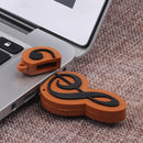 Usb 2.0 Flash Drive Pen Drive Stick Flash Drive Thumb Drive Mini Note Brown M2A8
