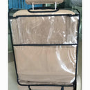 Update Design! Environmental Thicken PVC Car Back Seat Protector Kick Mat W