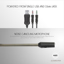 1X(FANTECH HG19 Pro Gaming Headset 3.5mm Wired Headset Rgb Gaming Headset