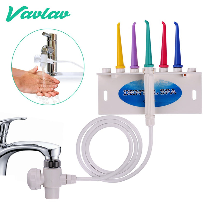 Vaclav Faucet Water Flosser Oral Irrigator Dental Flosser Dental Spa Floss  L5E6