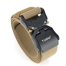 TUSHI NS6 125cm 3.8cm Quick Release Cobra Buckle 100D Nylon Tactical Waist Belts Business Belt