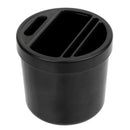 1X(Car Universal Water Cup Slot Storage Box Change Coin Card Reader
