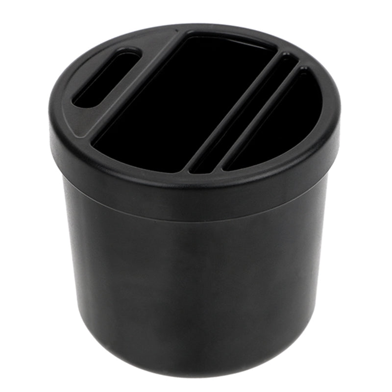 1X(Car Universal Water Cup Slot Storage Box Change Coin Card Reader