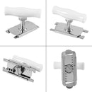 Stainless Steel Can Opener Adjustable Jar Openers Manual Spiral Seal Lid Re P2Z5