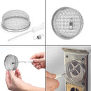 2 Pack Flying Insect Screen Rv Furnace Vent Cover 2.8 Inch Stainless Steel  J7C4