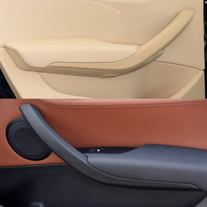 Car Left/Right Inner Door Handle Cover For Bmw X1 E84 2010-2016 Black V4H8