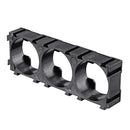 3pcs 1x3 18650 Battery Spacer Plastic Holder Lithium Battery Support Combination Fixed Bracket With Bayonet