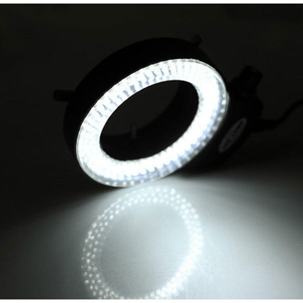 Adjustable 6500K 144 LED Ring Light Illuminator Lamp