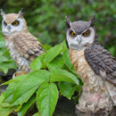 Synthetic Resin Owl Outdoor Hunting Decoy Garden Yard Landscape Decorations