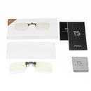 XIAOMI TS Clip On Sunglasses Anti Blue-ray Glasses Eyes Protection 110 Rotary For Computers Phones Use