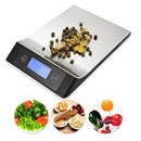 Stainless Steel 15Kg/1G Portable Balance Digital Kitchen Scale With Lcd Bak H5T9